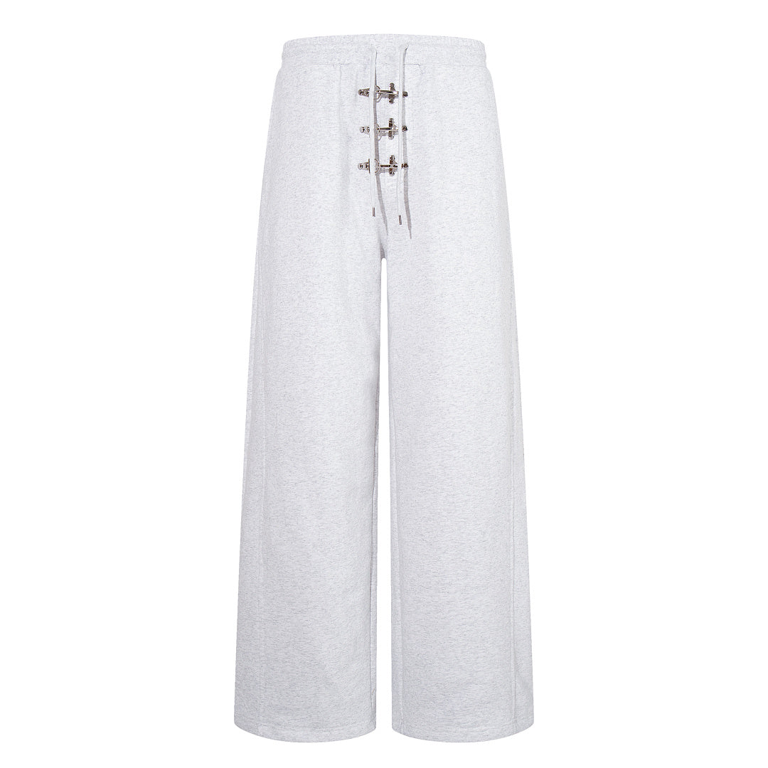 Fireman Clasp Baggy Sweatpants Gray product image