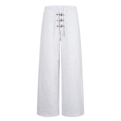 Fireman Clasp Baggy Sweatpants Gray product image