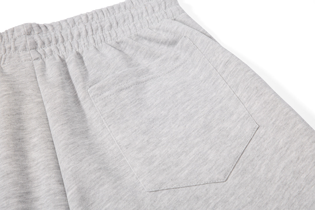 Lace Up Embroidery Baggy Barrel Sweatpants detail image 6