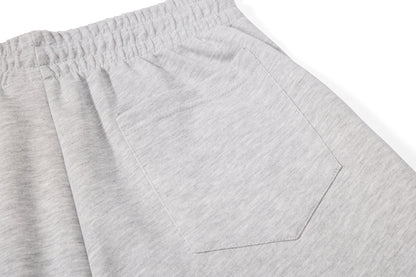 Lace Up Embroidery Baggy Barrel Sweatpants detail image 6