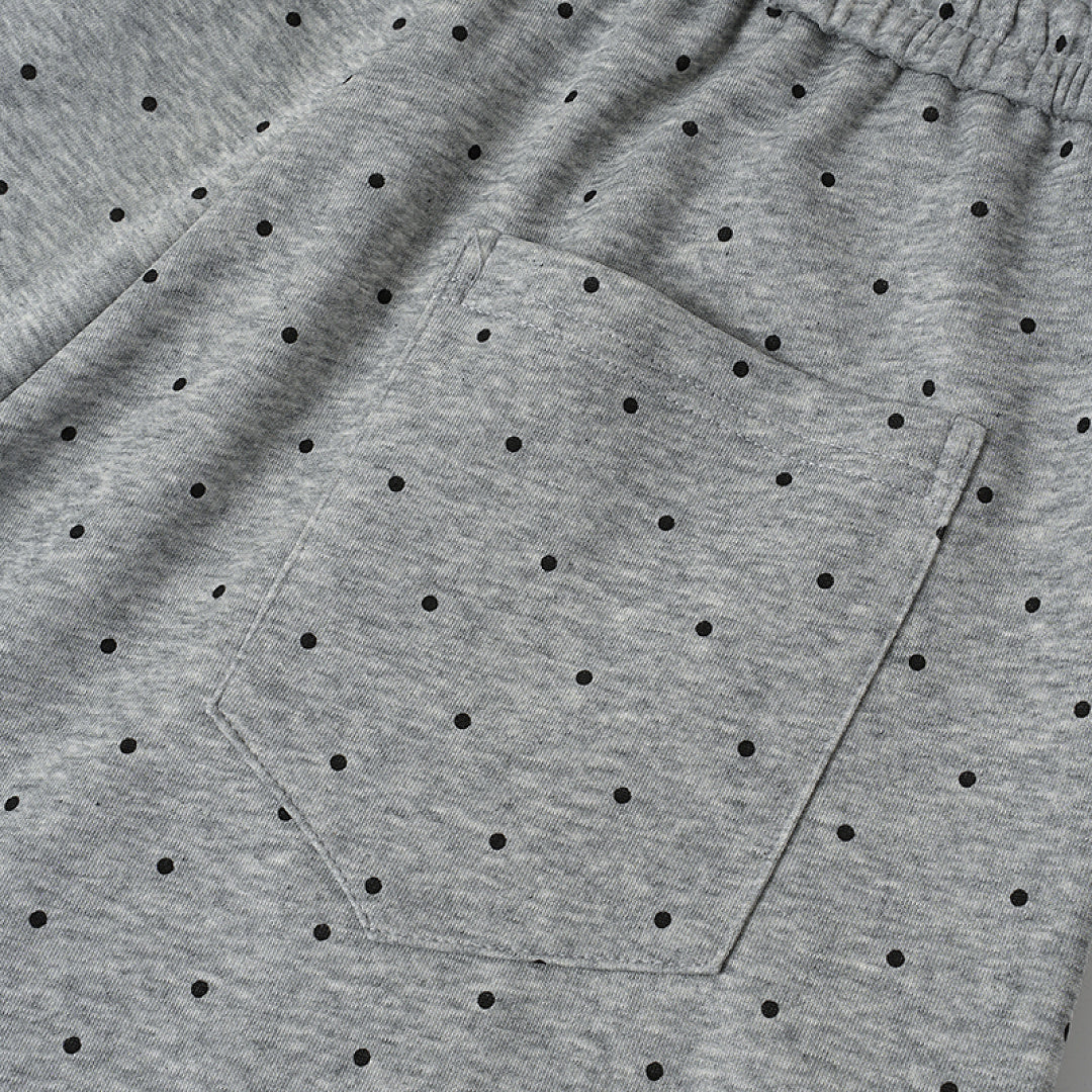 Polka Dot Baggy Sweatpants detail image 7