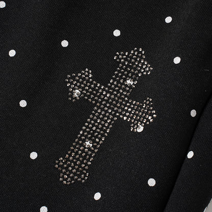 Polka Dot Baggy Sweatpants detail image 10