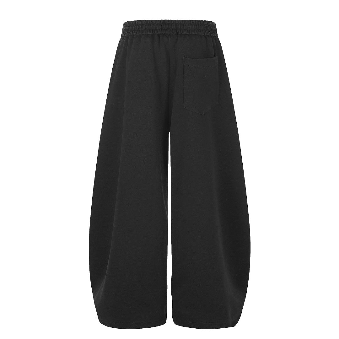 Studded Washed Baggy Barrel Sweatpants detail image 8