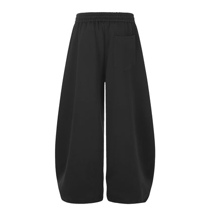 Studded Washed Baggy Barrel Sweatpants detail image 8