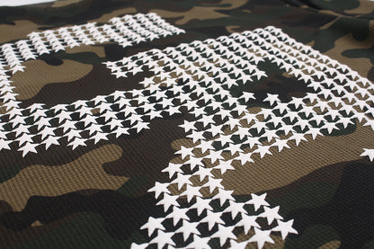 Camo Slogan Graphic Long Sleeve Sweatshirt detail image 6