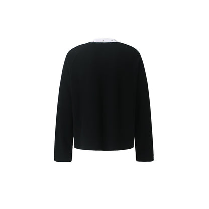 Star Letter Graphic Long Sleeve Sweatshirt detail image 4