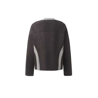 Contrast Side Panel Long Sleeve Sweatshirt detail image 7