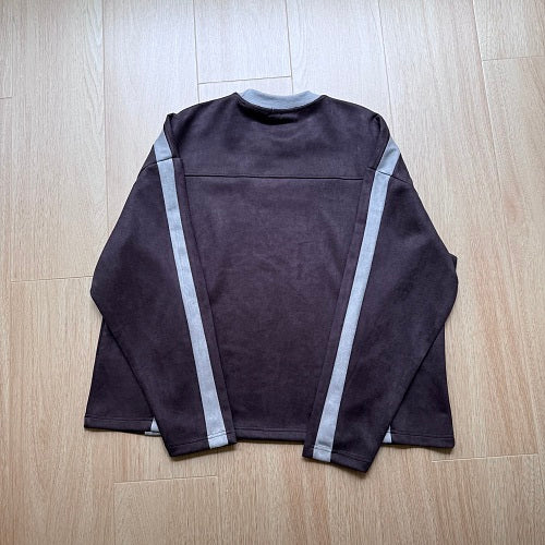 Contrast Side Panel Long Sleeve Sweatshirt detail image 11