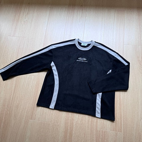 Contrast Side Panel Long Sleeve Sweatshirt detail image 12