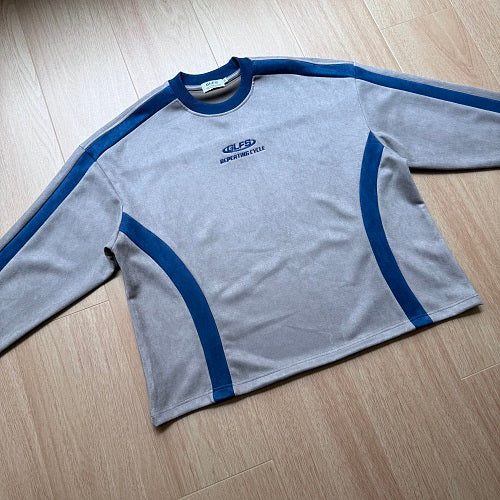 Contrast Side Panel Long Sleeve Sweatshirt detail image 14