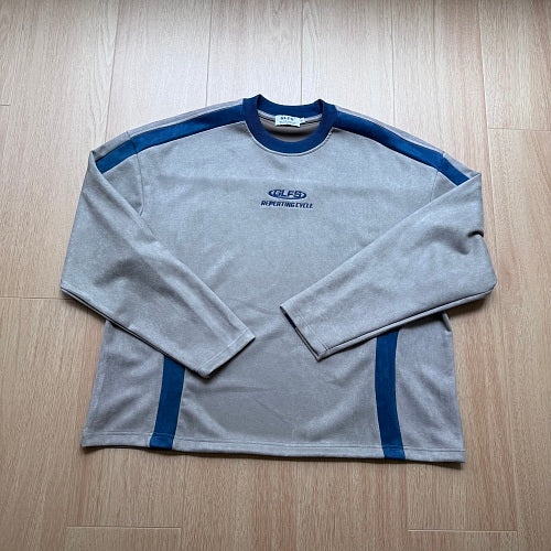 Contrast Side Panel Long Sleeve Sweatshirt detail image 15