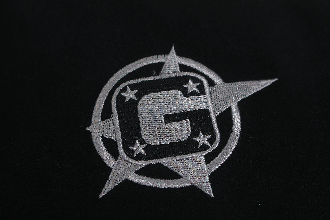 Contrast Panel Gothic Logo Long Sleeve Sweatshirt detail image 7
