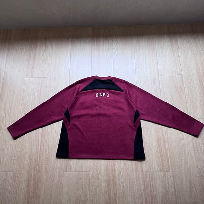 Collegiate Letter Star Graphic Long Sleeve Sweatshirt detail image 10