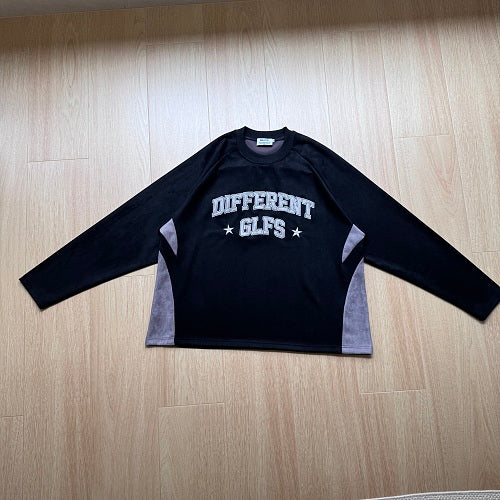 Collegiate Letter Star Graphic Long Sleeve Sweatshirt detail image 11