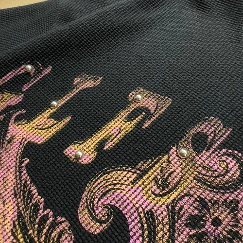 Ornamental Cross Graphic Long Sleeve Sweatshirt detail image 6