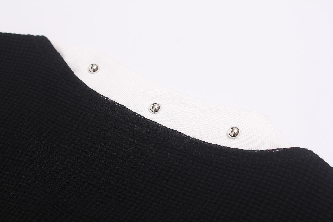 Collage Portrait Graphic Long Sleeve Sweatshirt detail image 6