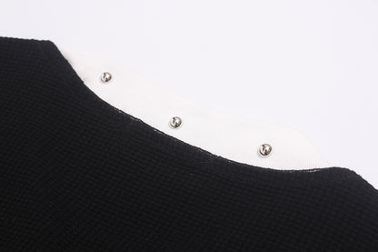 Collage Portrait Graphic Long Sleeve Sweatshirt detail image 6