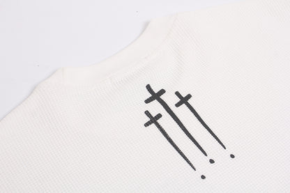 Angel Cross Graphic Long Sleeve Sweatshirt detail image 6