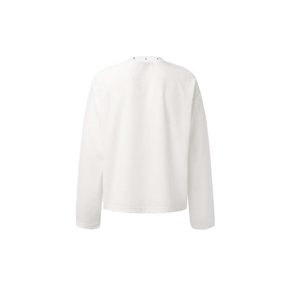 Brush Cross Graphic Long Sleeve Sweatshirt detail image 4