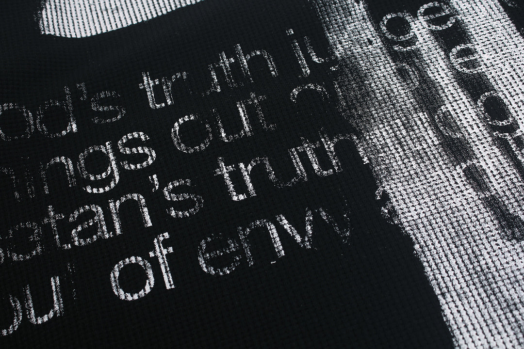 Brush Cross Graphic Long Sleeve Sweatshirt detail image 6