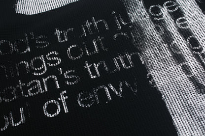 Brush Cross Graphic Long Sleeve Sweatshirt detail image 6