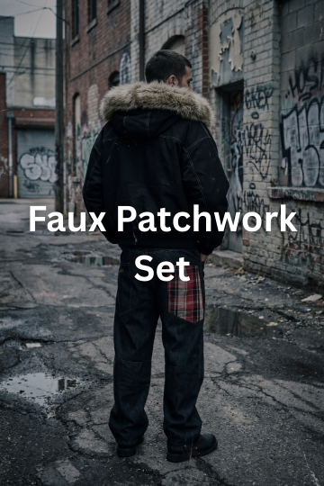 Faux Patchwork Set