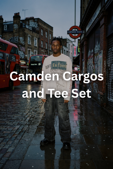 Camden Cargos and Tee Set - Santo 