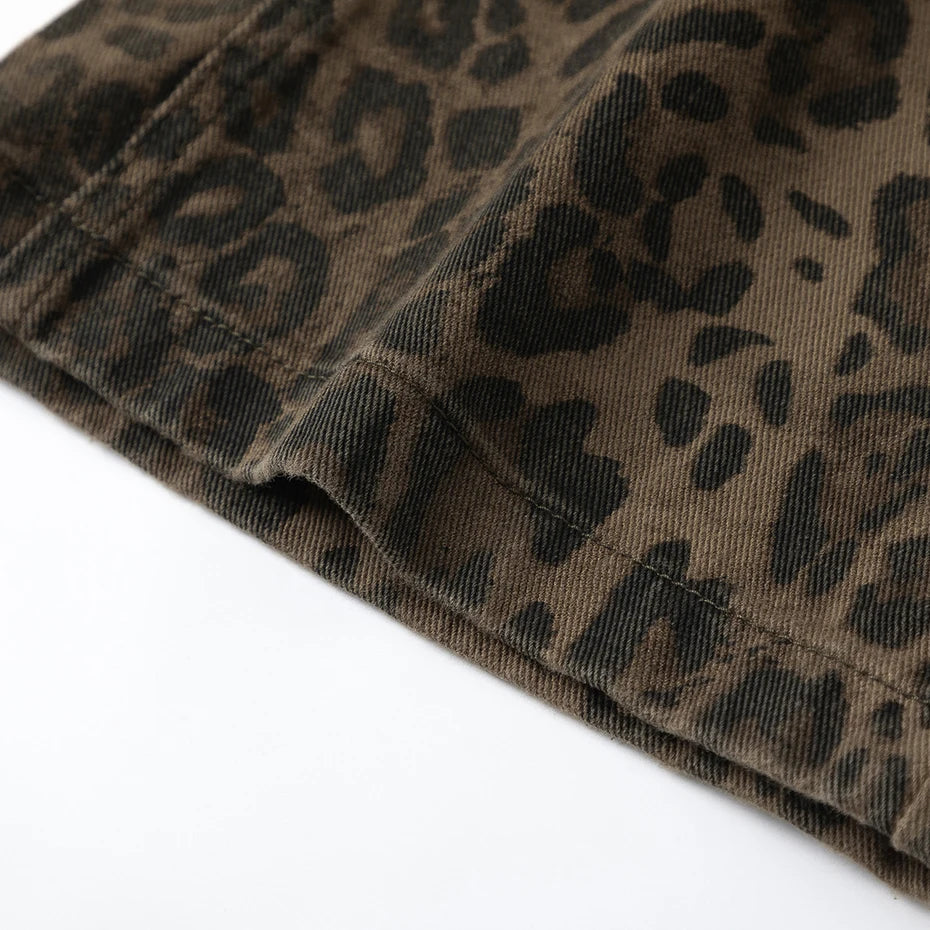 'Leopard' Jeans - Santo 