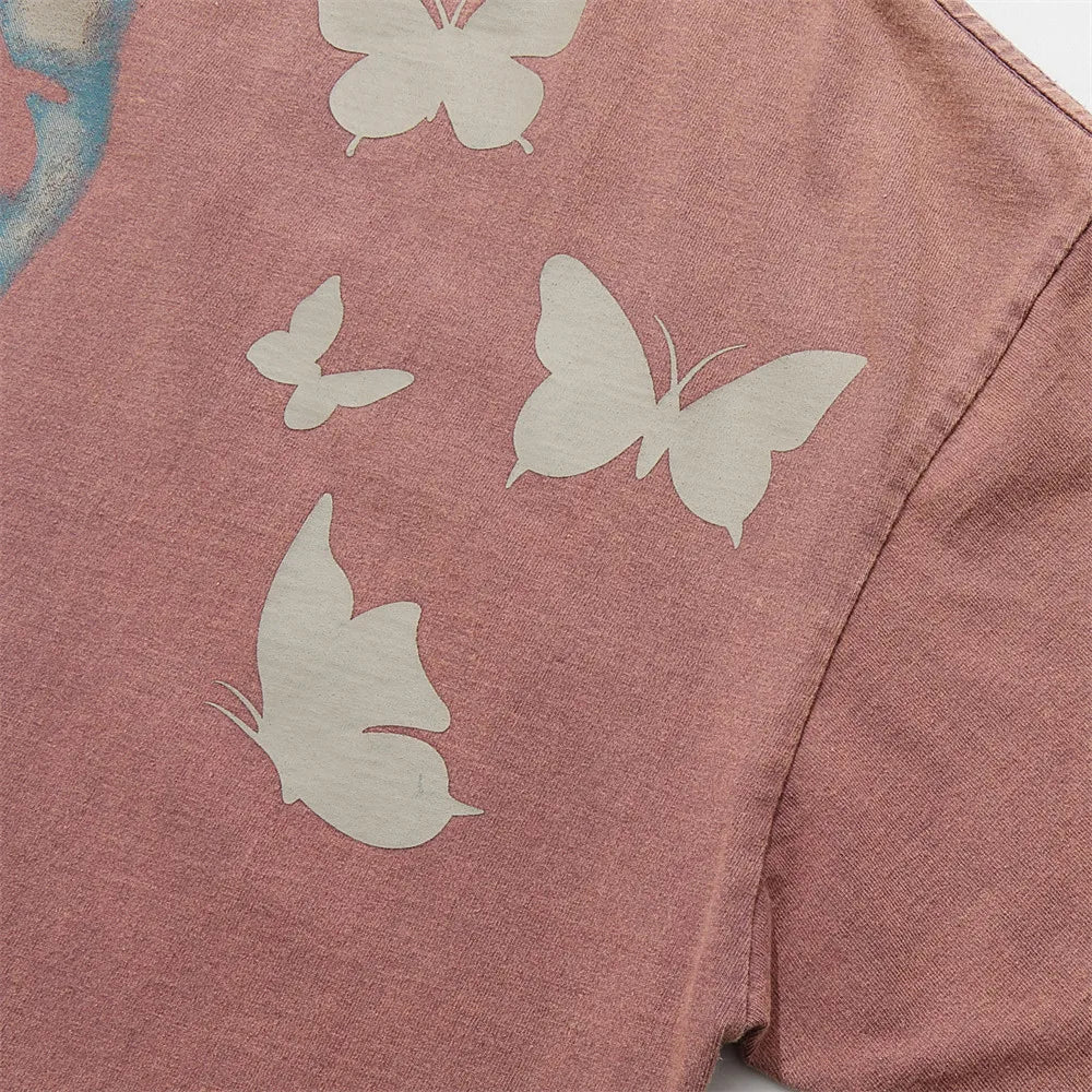 'Face' T shirt - Santo 