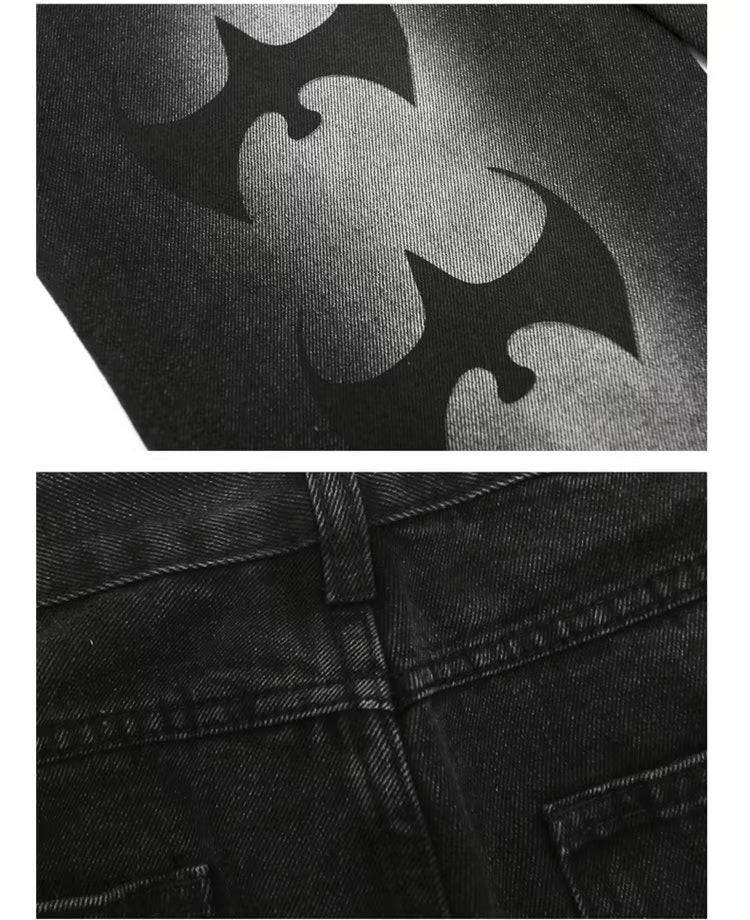 'Bats' Jeans - Santo 