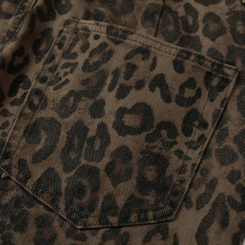 'Leopard' Jeans - Santo 