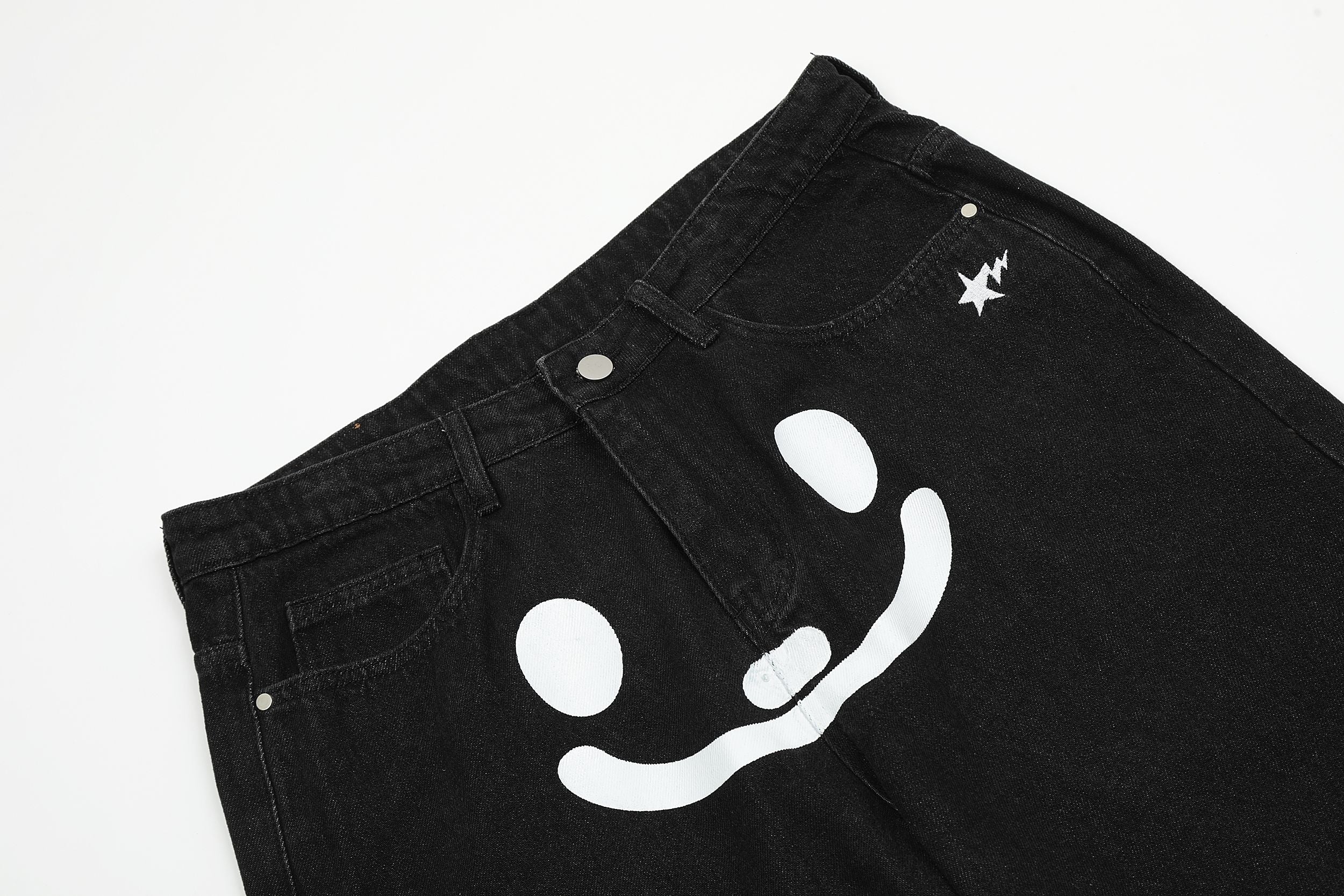 'Smiley' Jeans - Santo 