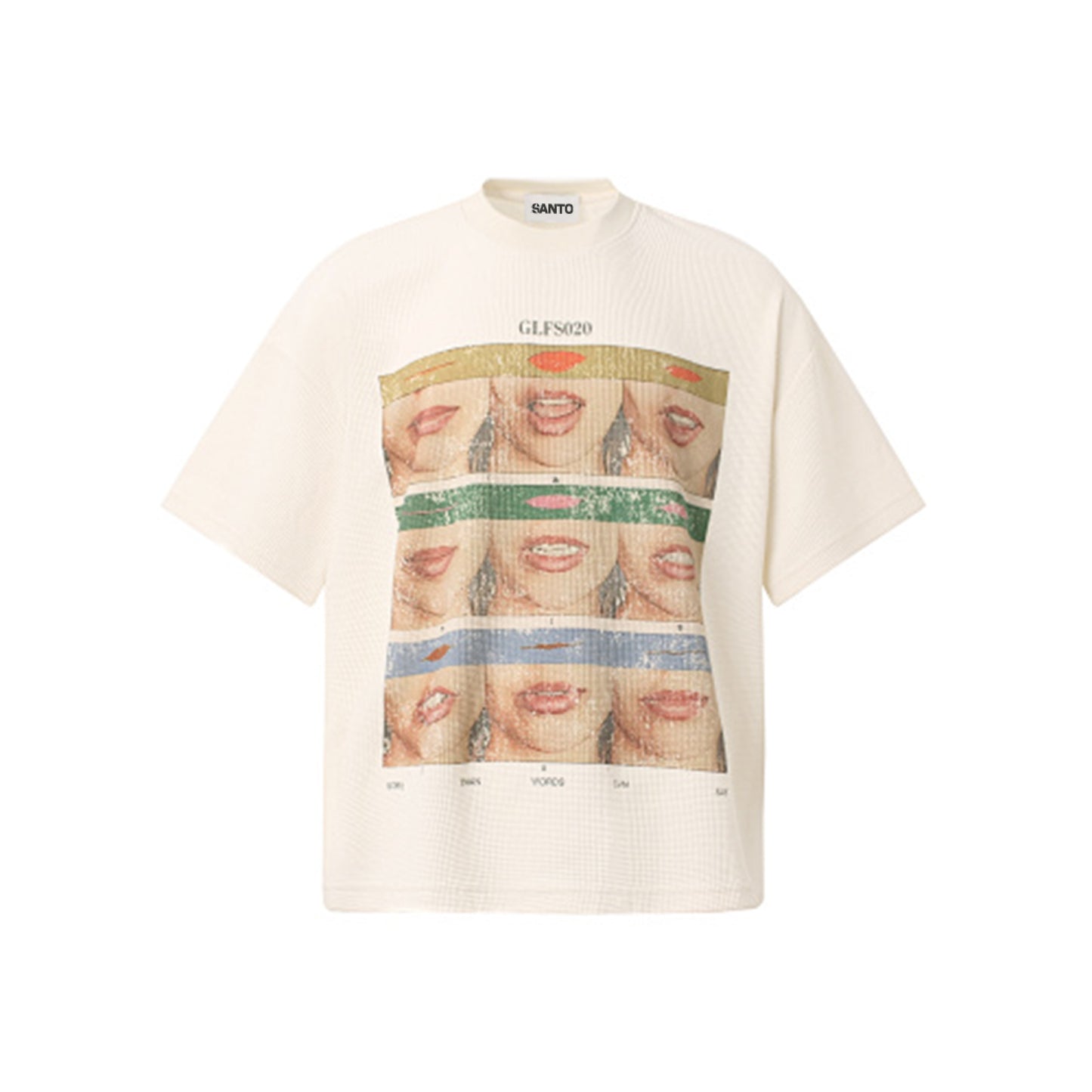 Pop Art Lip Print Graphic T-Shirt