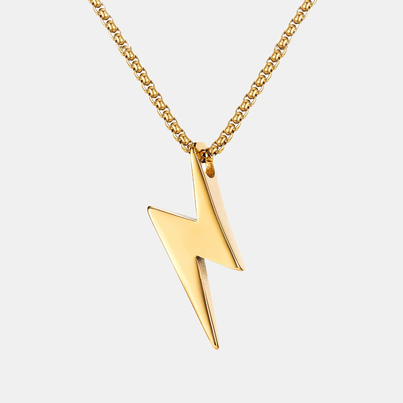 'Bolt' Necklace - Santo 