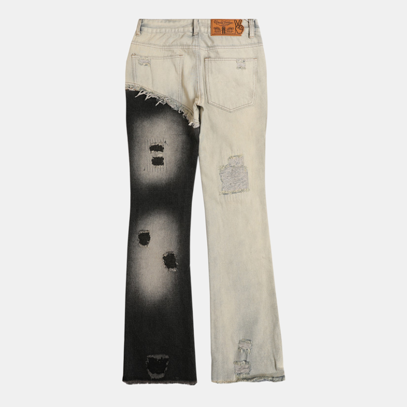 'Halved' Jeans - Santo 