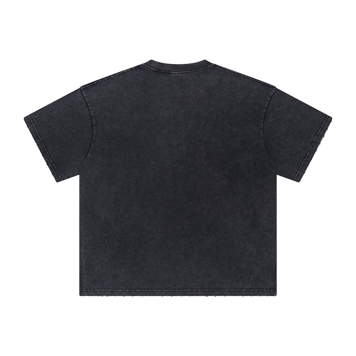 Washed Edge Distressed | Basic T-Shirt - Santo 