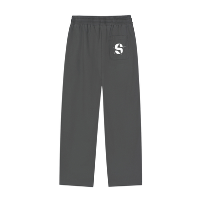 SANTO ORIGINAL - Striped Straight-Leg Joggers