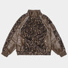 Patch Prowl | Veste en PU patchwork hip-hop