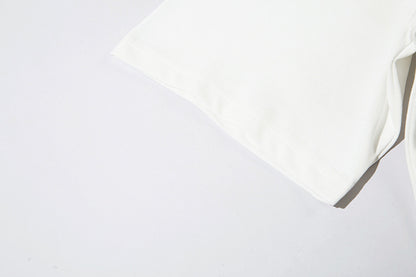 Star Patch | Hip Hop Embroidery Graphic T Shirt - Santo 