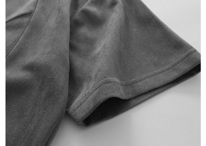 Futuristic | Hip Hop Star Rivet T Shirt - Santo 