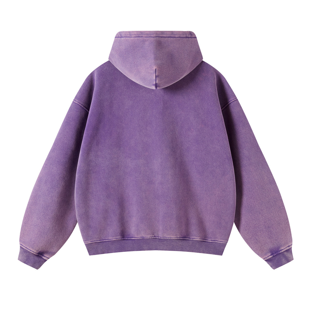 Retro Essence | Sweat à capuche zippé oversize délavé