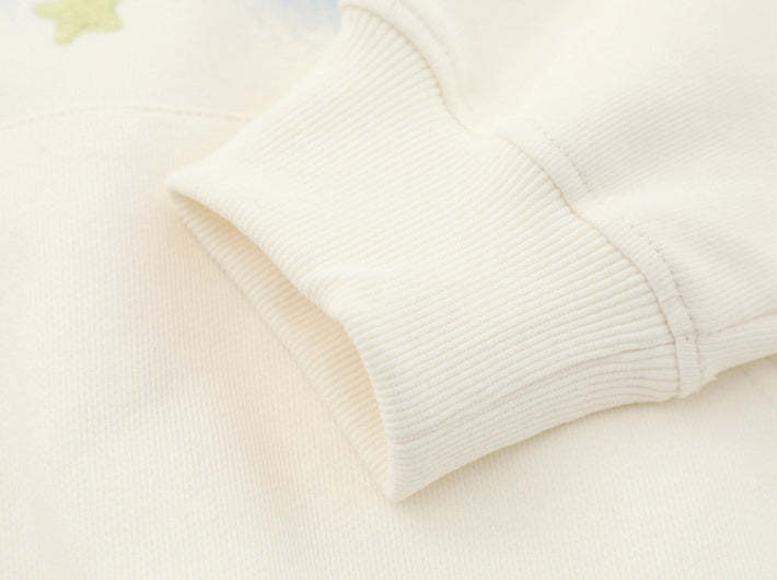 Celestial Hue | Y2K Inspired Oversized Graphic Hoodie - Santo 