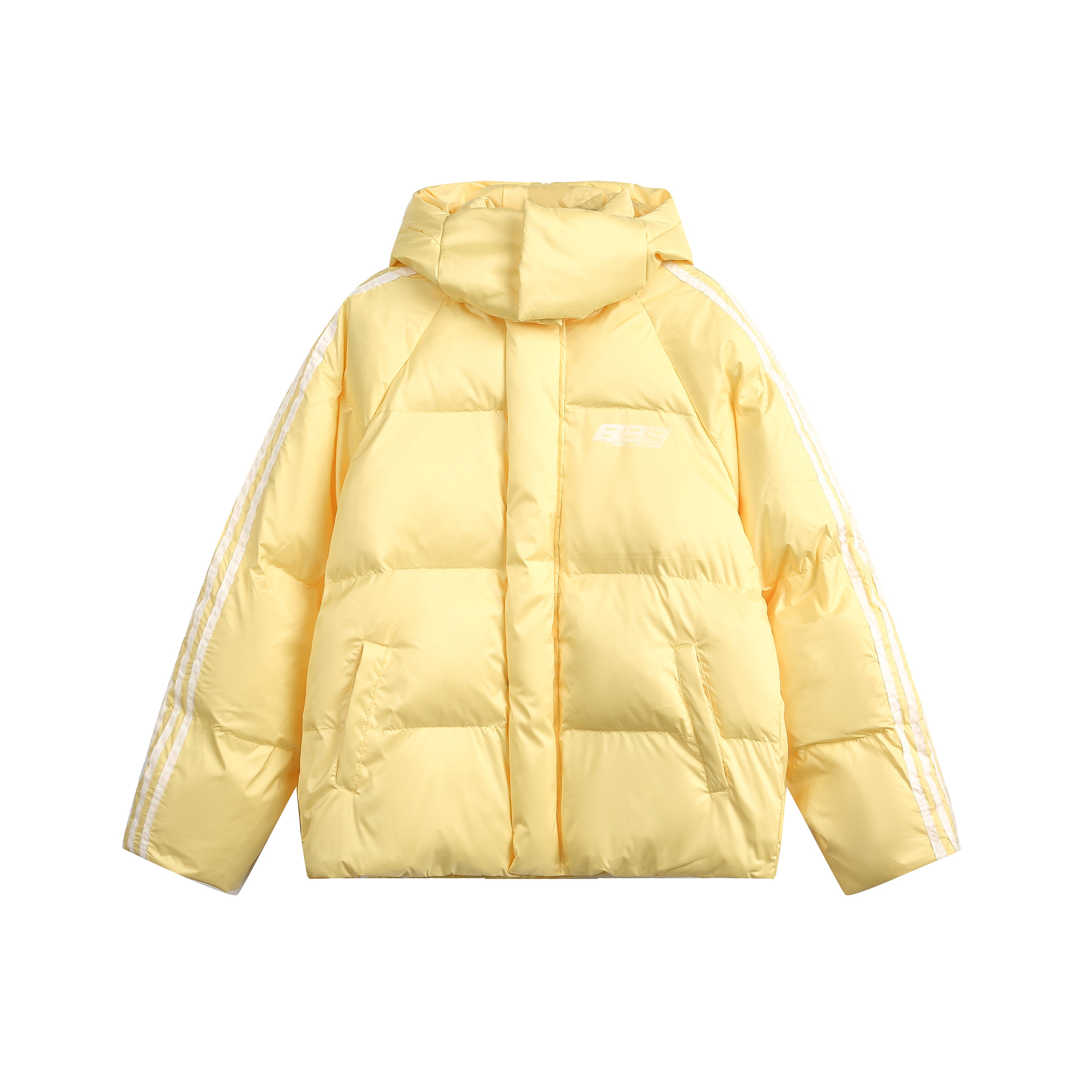 Urban Heat | Striped Sleeve Puffer