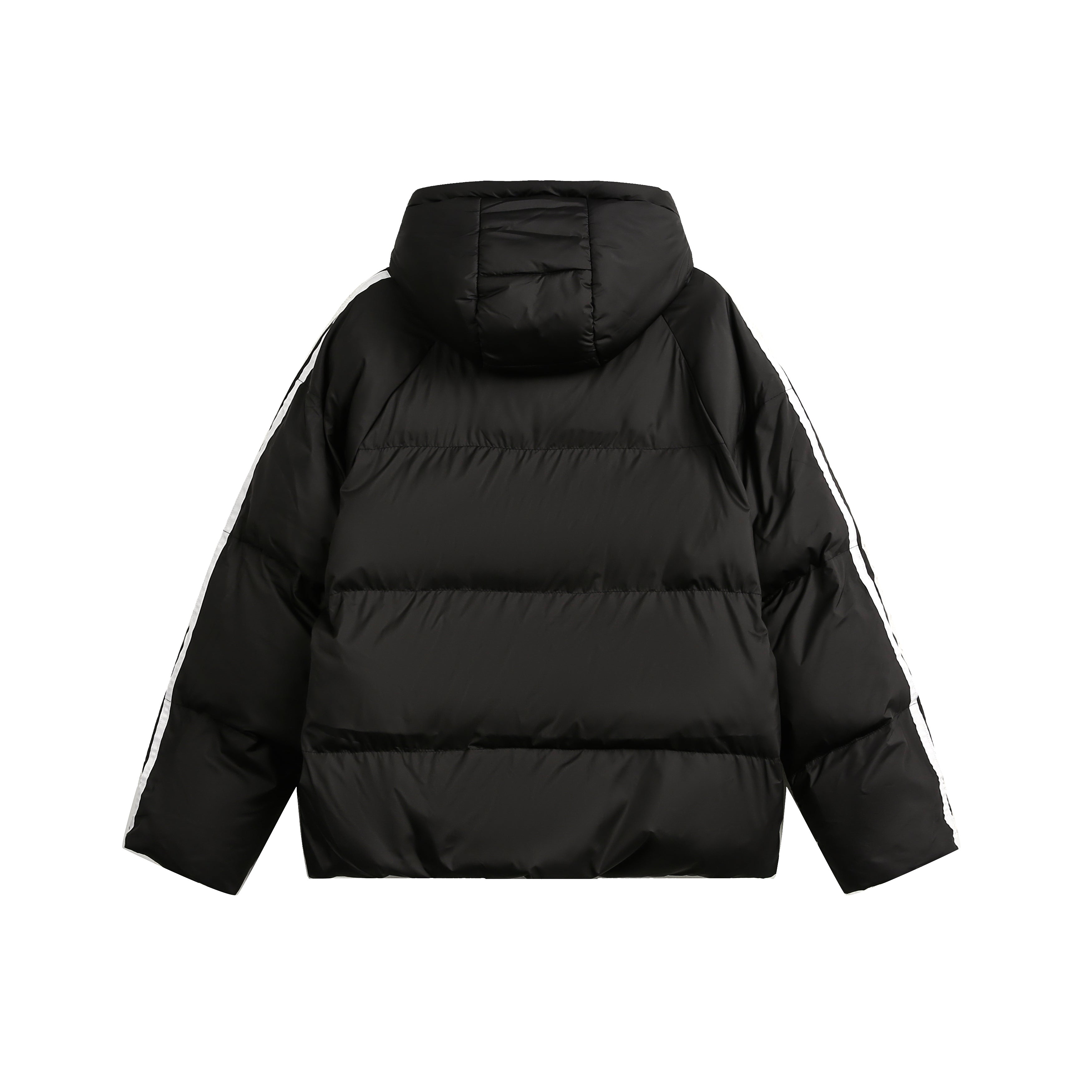 Urban Heat | Striped Sleeve Puffer