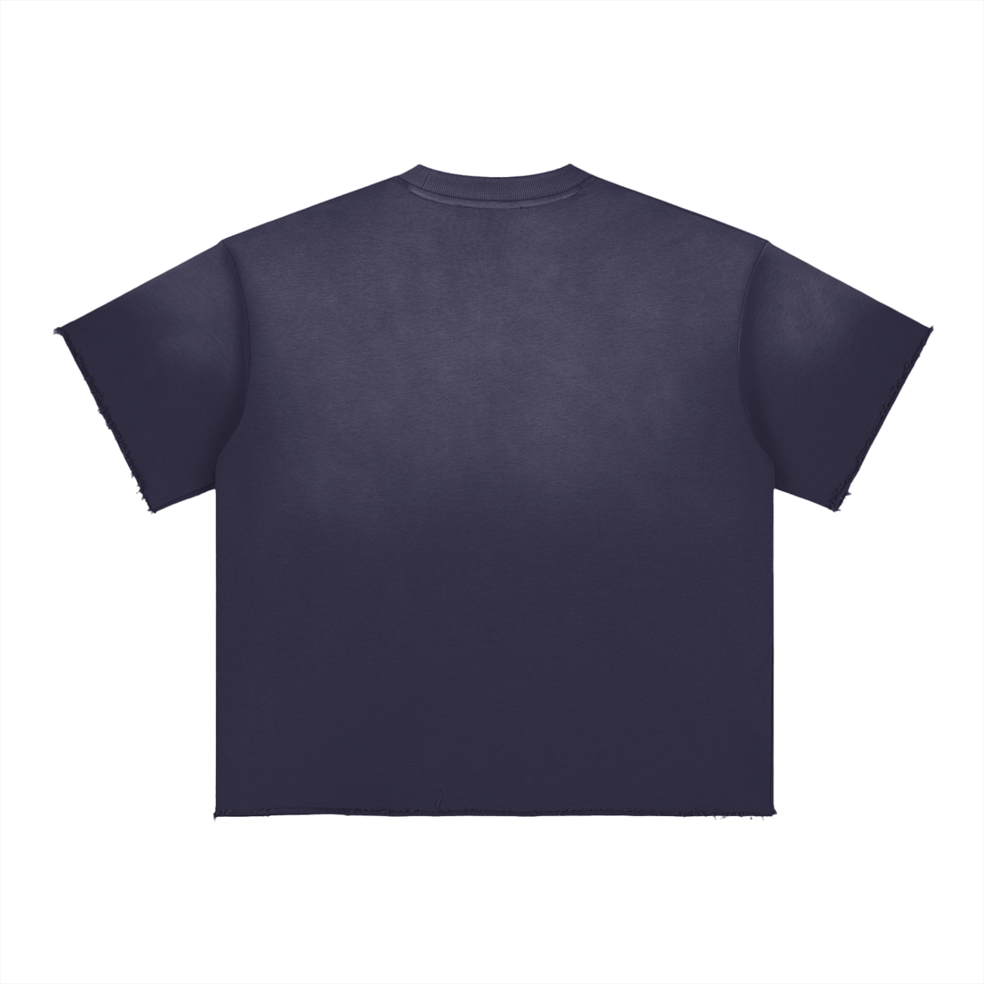Faded Raw Edge T-Shirt