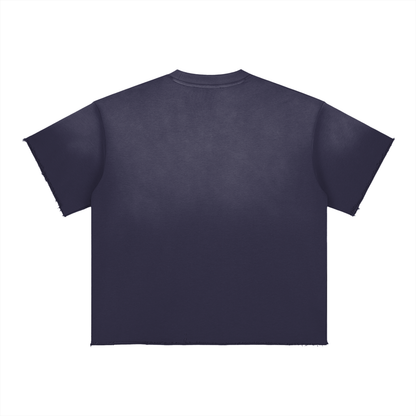 Faded Raw Edge T-Shirt