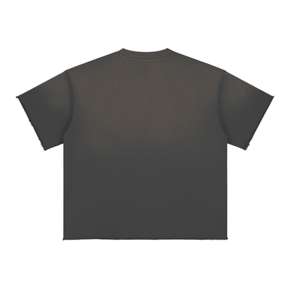 Faded Raw Edge T-Shirt