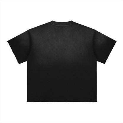 Faded Raw Edge T-Shirt