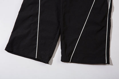Urban Bloc | Color-Blocked Cargo Sweatpants - Santo 