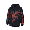 Dragon Bone Print Pullover | Retro Rivet Streetwear Hoodie